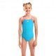 Arena Costume Intero Piscina Light Drop Solid Eyeblush Rosa Bambina