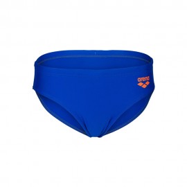 Arena Costume Intero Piscina Slip Dynamo Neon Blu Arancio Bambino