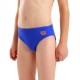 Arena Costume Intero Piscina Slip Dynamo Neon Blu Arancio Bambino