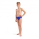 Arena Costume Intero Piscina Slip Dynamo Neon Blu Arancio Bambino