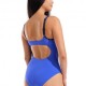 Arena Costume Intero Piscina Supportato Makimurax Bright Blu Donna