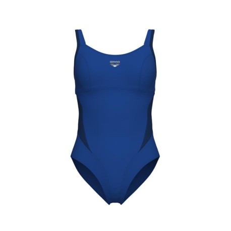 Arena Costume Intero Piscina Supportato Makimurax Bright Blu Donna