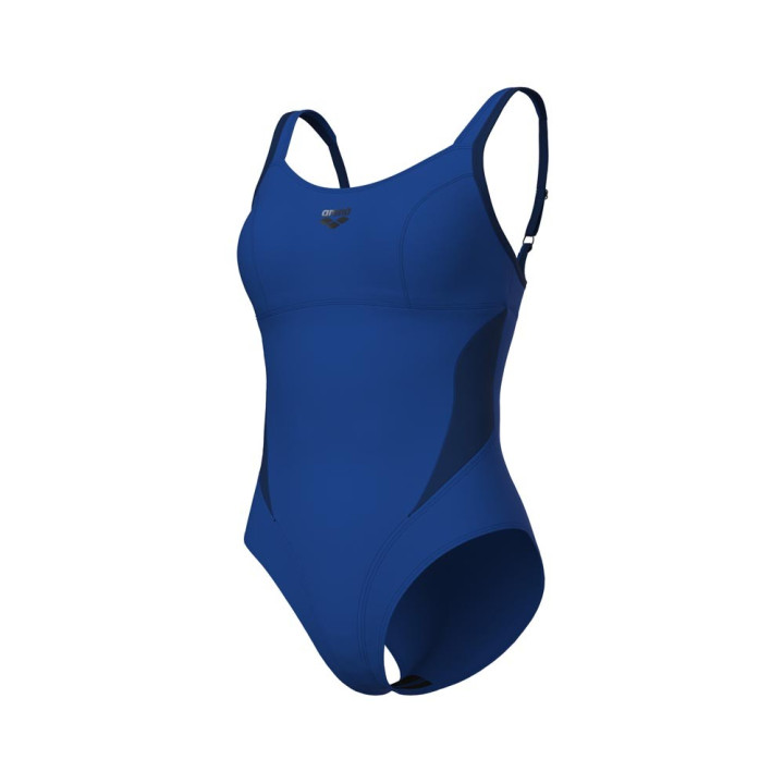 Arena Costume Intero Piscina Supportato Makimurax Bright Blu Donna