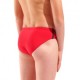 Arena Costume Intero Piscina Slip Briefs Solid Rosso Turquoise Bambino
