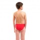 Arena Costume Intero Piscina Slip Briefs Solid Rosso Turquoise Bambino