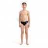 Arena Costume Intero Piscina Slip Briefs Solid Nero Giallo Bambino