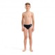 Arena Costume Intero Piscina Slip Briefs Solid Nero Giallo Bambino