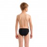 Arena Costume Intero Piscina Slip Briefs Solid Nero Giallo Bambino