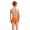 Arena Costume Intero Piscina Slip Tales Arancio Turquoise Bambino