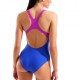 Arena Costume Intero Piscina Con Reggiseno Interno Lily Swim Pro Back Blu Fucsia Donna