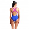 Arena Costume Intero Piscina Con Reggiseno Interno Lily Swim Pro Back Blu Fucsia Donna