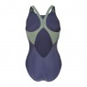 Arena Costume Intero Piscina Scratchy V Back Navy Sage Donna