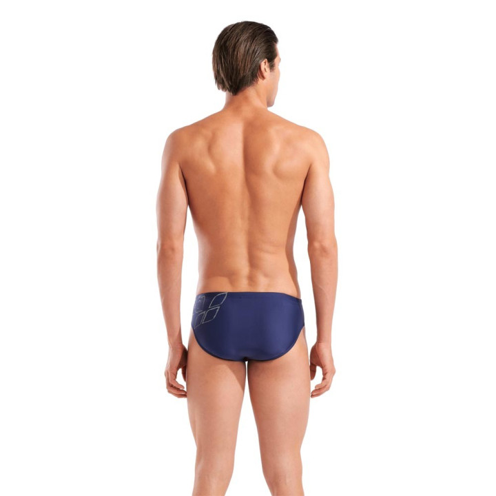 Arena Costume Intero Piscina Slip Scratchy Navy Sage Uomo