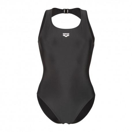 Arena Costume Intero Piscina Solid One Piece Nero Donna