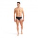 Arena Costume Intero Piscina Slip Lit Logo Fanta Back Nero Multi Uomo