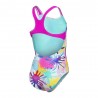 Arena Costume Intero Piscina Spraying Nero Water Bambina