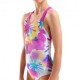 Arena Costume Intero Piscina Spraying Nero Water Bambina