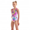 Arena Costume Intero Piscina Spraying Nero Water Bambina