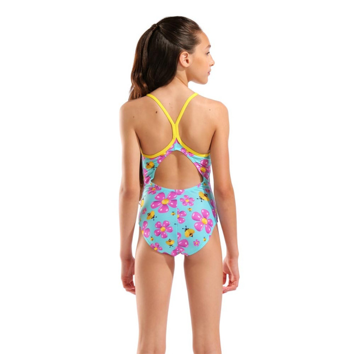 Arena Costume Intero Piscina Spring Api Water Multi Bambina