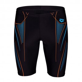 Arena Pantaloncini Nuoto Neao Stream Nero Arancio Uomo