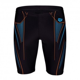Arena Pantaloncini Nuoto Neao Stream Nero Arancio Uomo