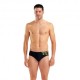 Arena Costume Intero Piscina Slip Kikko Nero Giallo Uomo