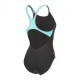 Arena Costume Intero Piscina Graphic Swim Pro Nero-Water Donna