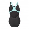 Arena Costume Intero Piscina Graphic Swim Pro Nero-Water Donna