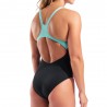 Arena Costume Intero Piscina Graphic Swim Pro Nero-Water Donna