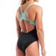 Arena Costume Intero Piscina Graphic Swim Pro Nero-Water Donna