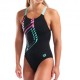 Arena Costume Intero Piscina Graphic Swim Pro Nero-Water Donna