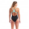 Arena Costume Intero Piscina Graphic Swim Pro Nero-Water Donna