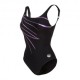Arena Costume Intero Piscina Supportato Lili Squared Nero Donna