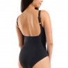 Arena Costume Intero Piscina Supportato Lili Squared Nero Donna