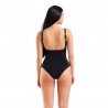 Arena Costume Intero Piscina Supportato Lili Squared Nero Donna