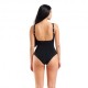 Arena Costume Intero Piscina Supportato Lili Squared Nero Donna