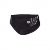 Arena Costume Intero Piscina Slip Double Graphic Briefs Nero Bianco Uomo