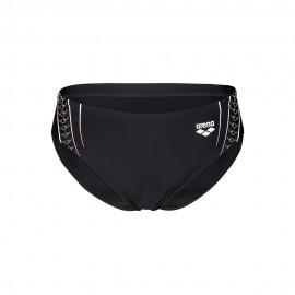 Arena Costume Intero Piscina Slip Double Graphic Briefs Nero Bianco Uomo