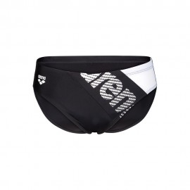 Arena Costume Intero Piscina Slip Stripleflow Nero Bianco Uomo