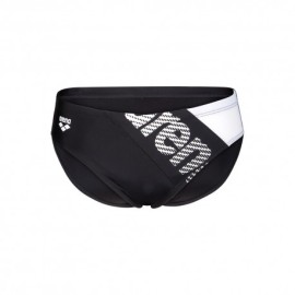 Arena Costume Intero Piscina Slip Stripleflow Nero Bianco Uomo