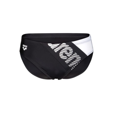 Arena Costume Intero Piscina Slip Stripleflow Nero Bianco Uomo