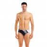 Arena Costume Intero Piscina Slip Stripleflow Nero Bianco Uomo