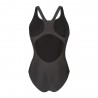 Arena Costume Intero Piscina Stripeflow Nero Bianco Donna
