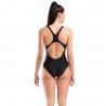 Arena Costume Intero Piscina Stripeflow Nero Bianco Donna