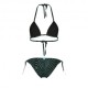 Arena Bikini Fantasia Zebra Verde Donna