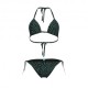 Arena Bikini Fantasia Zebra Verde Donna