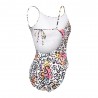 Arena Costume Intero Fantasia Graffiti Bianco Donna