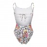 Arena Costume Intero Fantasia Graffiti Bianco Donna