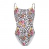 Arena Costume Intero Fantasia Graffiti Bianco Donna