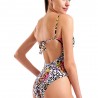Arena Costume Intero Fantasia Graffiti Bianco Donna